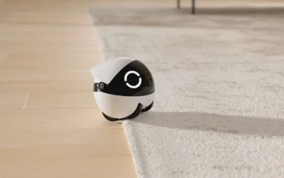 ROLA Mini FamilyBot: Cámara Móvil 2K para Monitorear y Jugar con tu Gato desde el Celular